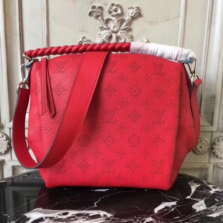 Louis Vuitton Mahina Leather BABYLONE CHAIN BB M51223 Red