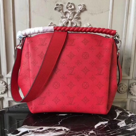 Louis Vuitton Mahina Leather BABYLONE CHAIN BB M51223 Red