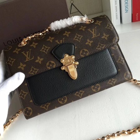 Louis Vuitton Monogram Canvas VICTOIRE M41730 Black