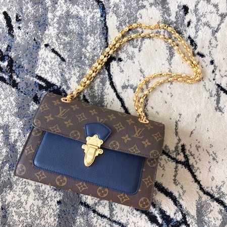 Louis Vuitton Monogram Canvas VICTOIRE M41730 Blue