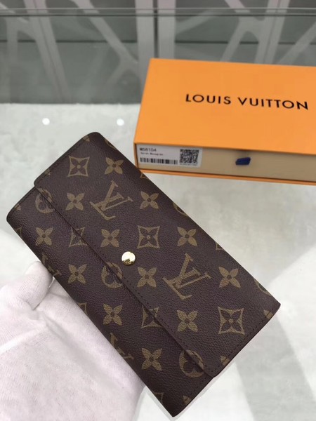 Louis Vuitton Monogram Canvas WALLET M58104