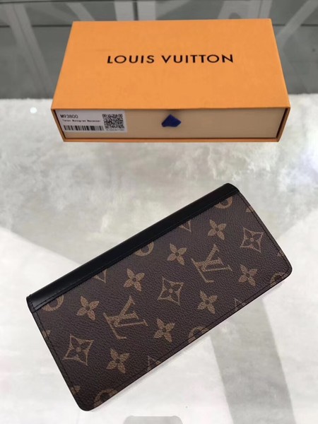 Louis Vuitton Monogram Macassar Canvas Tanon Wallet M93800