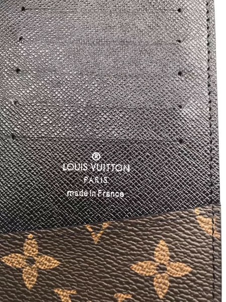 Louis Vuitton Monogram Macassar Canvas Tanon Wallet M93800