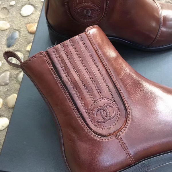 Chanel Ankle Boot CH2247 Brown