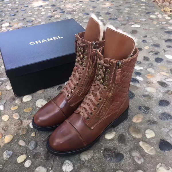 Chanel Ankle Boot CH2249 Brown