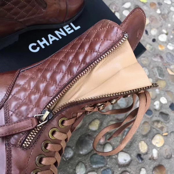 Chanel Ankle Boot CH2250 Brown