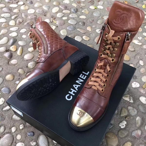 Chanel Ankle Boot CH2250 Deep Brown