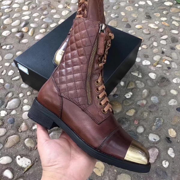 Chanel Ankle Boot CH2250 Deep Brown