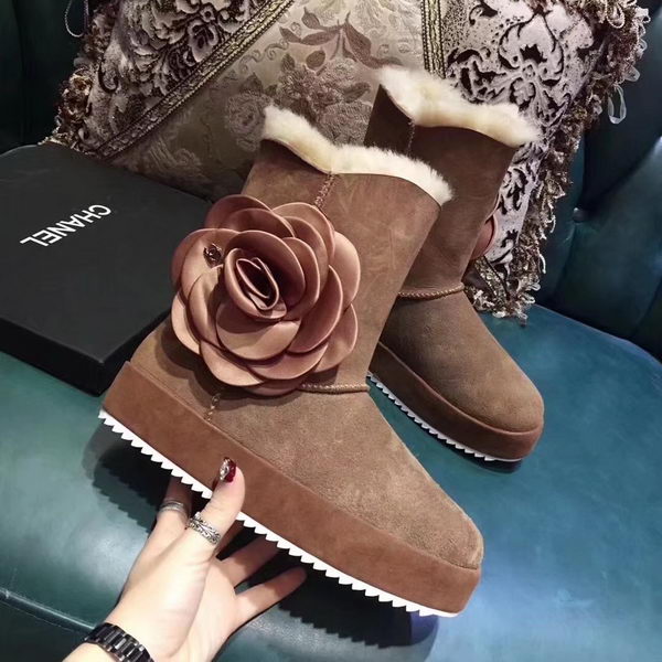 Chanel Snow Boot CH2256 Brown