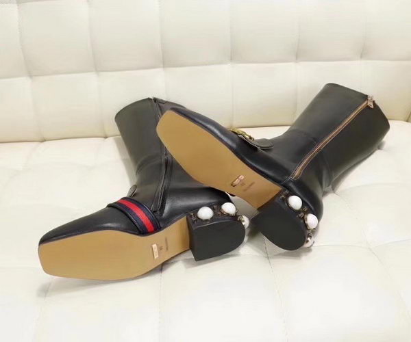 Gucci Knee Boot GG1287 Black