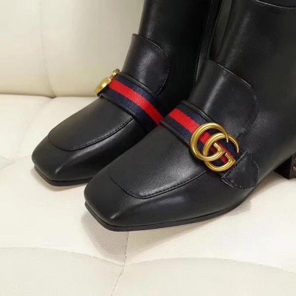 Gucci Knee Boot GG1287 Black