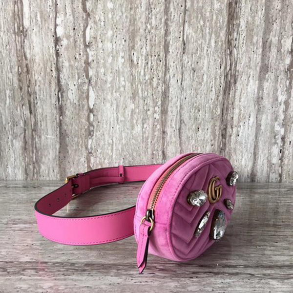 Gucci GG Marmont mini Bag 448065 Pink