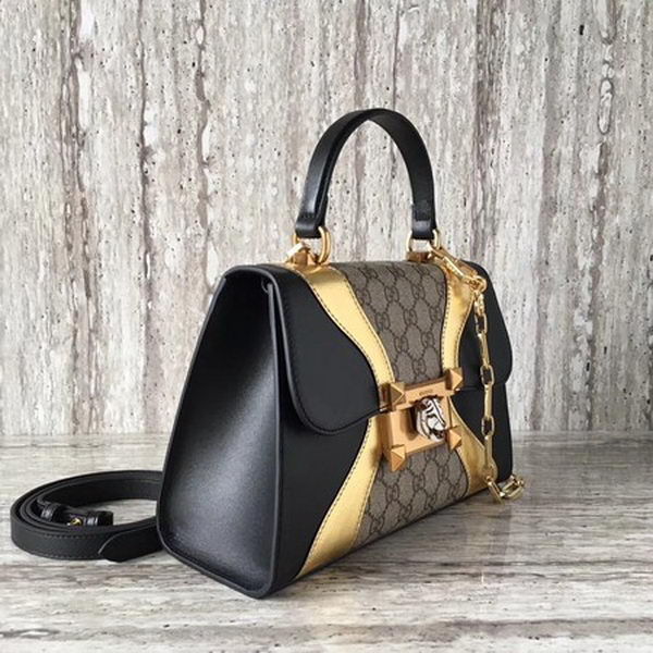 Gucci Osiride small GG Top Handle Bag 497996 Gold