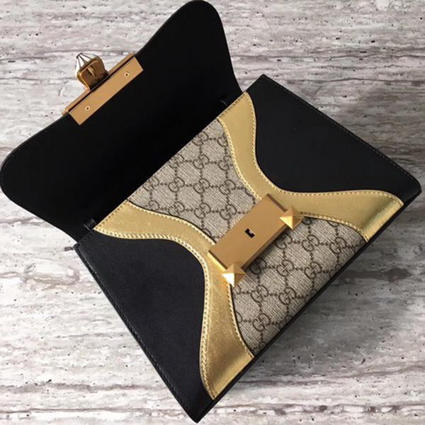 Gucci Osiride small GG Top Handle Bag 497996 Gold