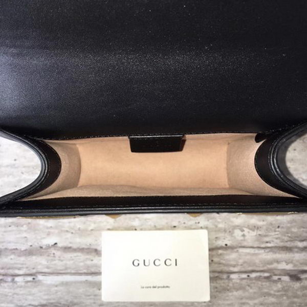 Gucci Osiride Small GG Shoulder Bag 500781 Black