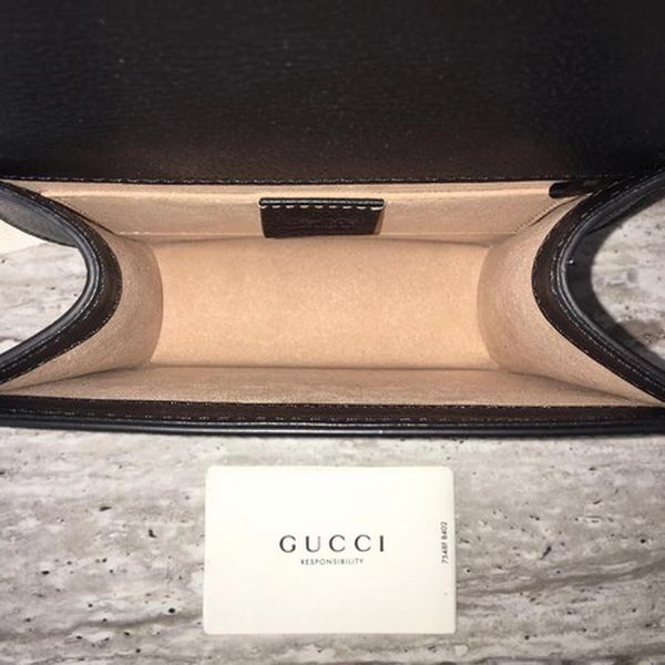 Gucci GucciTotem Small Shoulder Bag 505387 Black