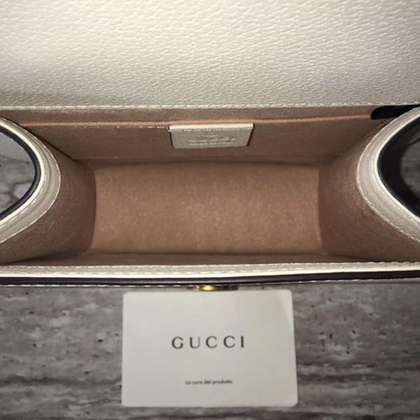 Gucci GucciTotem Small Shoulder Bag 505388 White