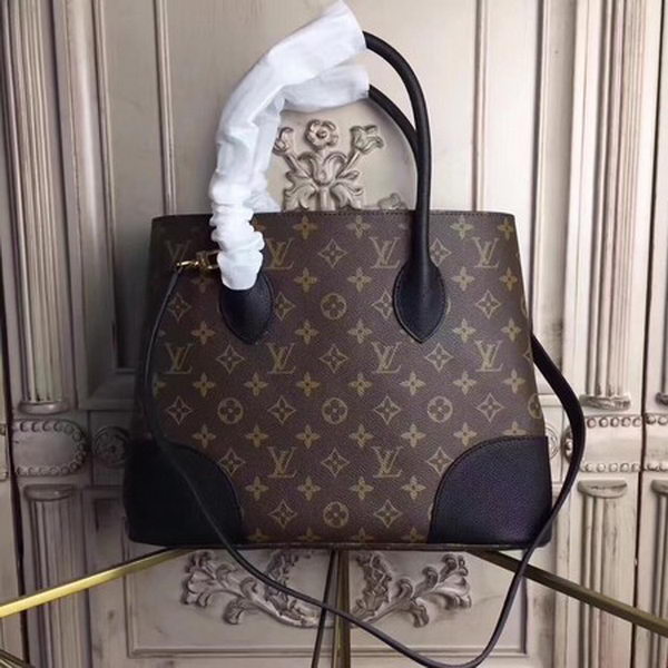 Louis Vuitton Monogram Canvas FLANDRIN M41597 Black