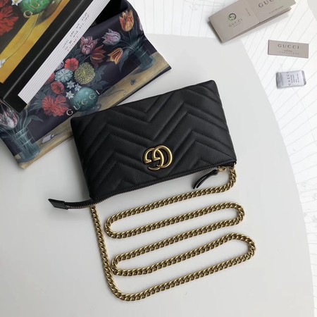 Gucci GG Marmont mini Chain Bag 443447 Black