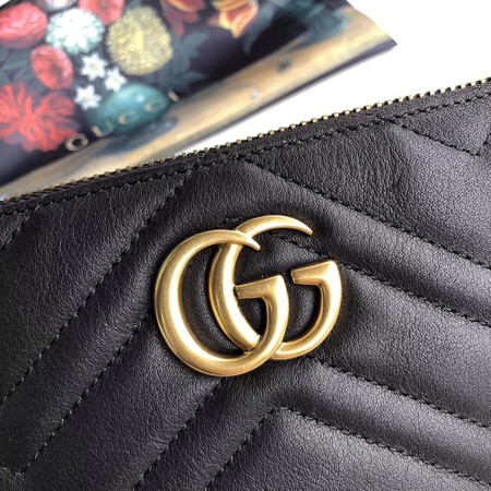 Gucci GG Marmont mini Chain Bag 443447 Black