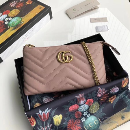 Gucci GG Marmont mini Chain Bag 443447 Pink