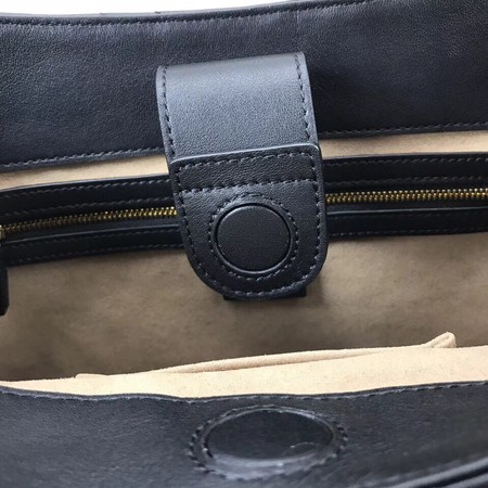 Gucci GG Marmont Medium Matelasse Shoulder Bag 453569 Black