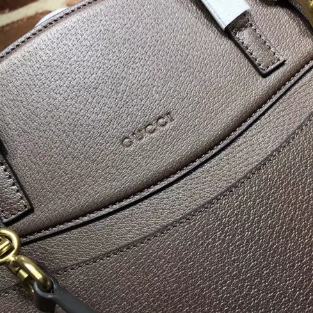 Gucci GucciTotem Medium Top Handle Bag 505342 Brown