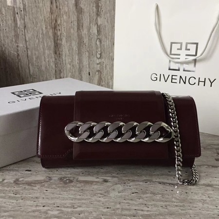 Givenchy INIFINITY Flap Shoulder Bag G06632 Wine