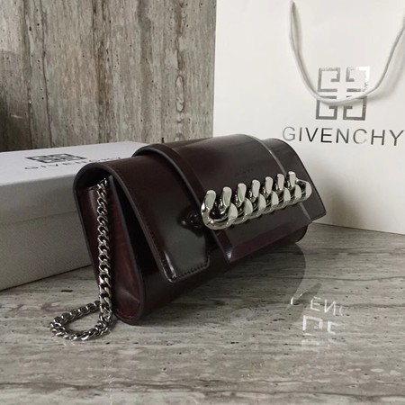 Givenchy INIFINITY Flap Shoulder Bag G06632 Wine