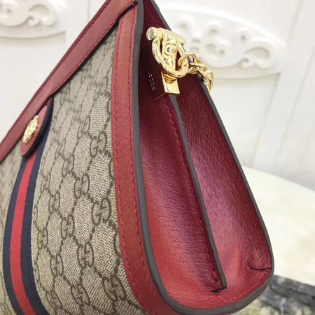 Gucci Ophidia GG Small Shoulder Bag 503877 Red