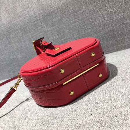 Louis Vuitton Croco Leather PETITE BOITE CHAPEAU M43516 Red