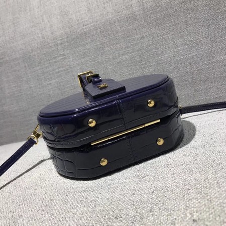 Louis Vuitton Croco Leather PETITE BOITE CHAPEAU M43516 Royal