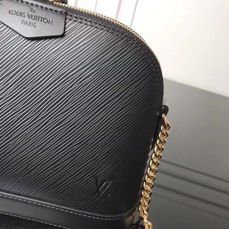 Louis Vuitton Epi Leather Shoulder Bag M50321 Black