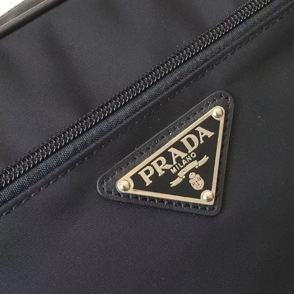Prada Technical Fabric Bag 1BC167 Blue