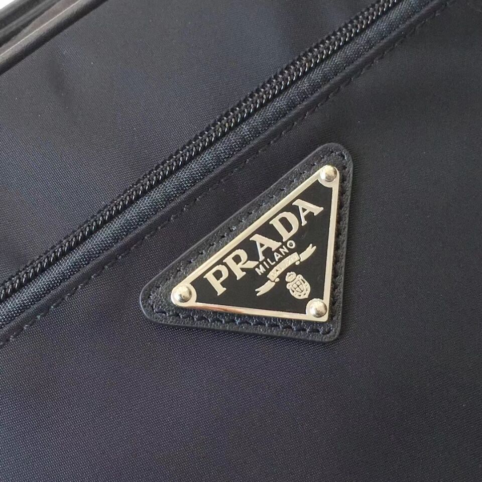 Prada Technical Fabric Bag 1BC167 Orange