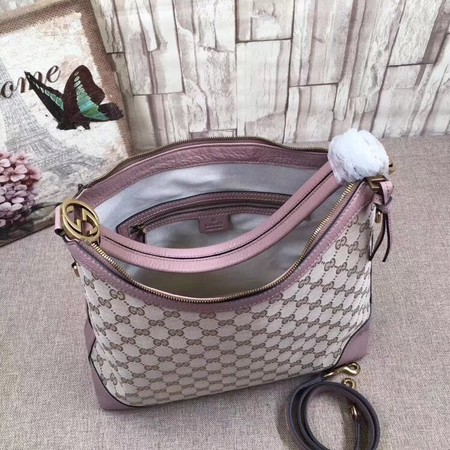 Gucci Miss GG Original GG Hobo Bag 326514 Pink