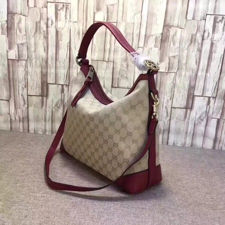 Gucci Miss GG Original GG Hobo Bag 326514 Red