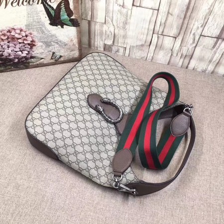 Gucci Dionysus Medium GG Hobo Bag 446687 Brown