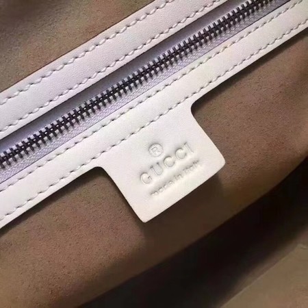 Gucci Dionysus Medium Leather Hobo Bag 446687 White