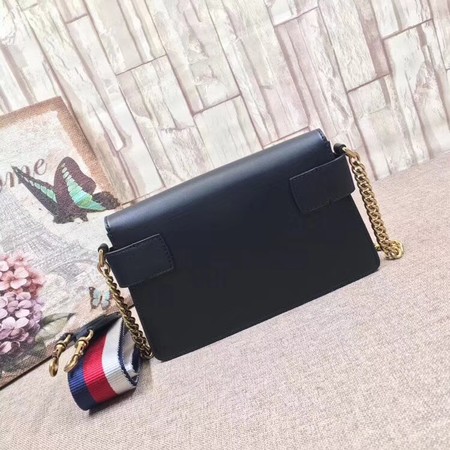 Gucci Broadway Leather Clutch 453777 Black