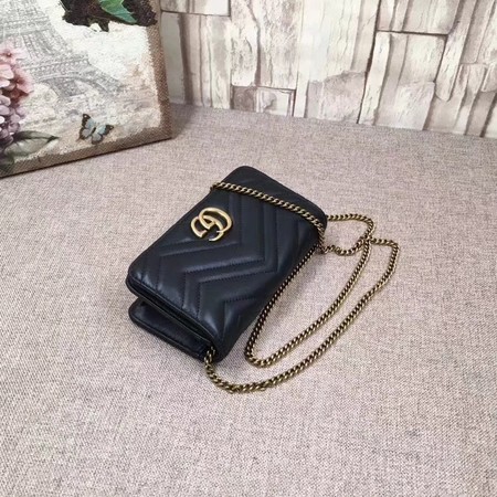 Gucci GG Marmont Mini Bag 488426 Black