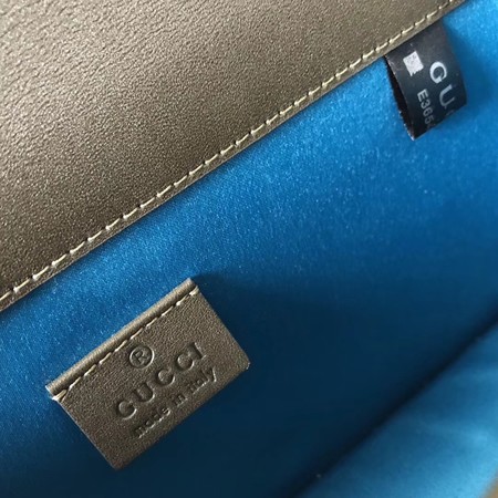Gucci Dionysus GG Velvet Small Shoulder Bag 499623 Green