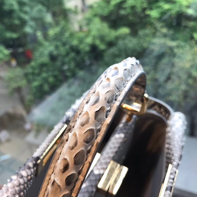 Fendi Python Leather Tote Bag 9912