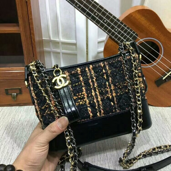 Chanel Gabrielle Mini Shoulder Bag Suede Leather 1010A