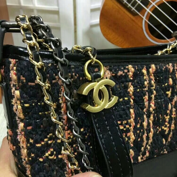 Chanel Gabrielle Mini Shoulder Bag Suede Leather 1010A