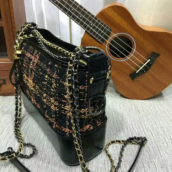 Chanel Gabrielle Shoulder Bag Suede Leather 1010A