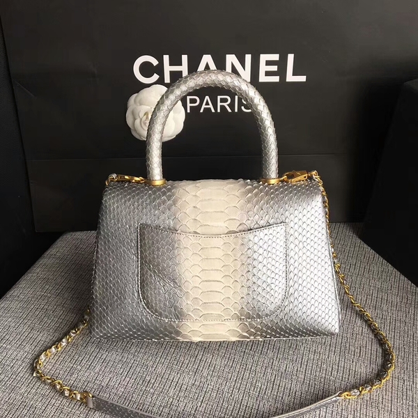 Chanel Original Python Leather Tote Bag 8119F