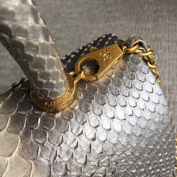 Chanel Original Python Leather Tote Bag 8119F
