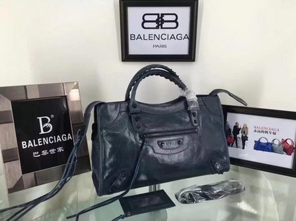 Balenciaga Classic City Bags B084332 Blue