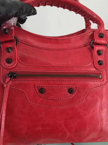 Balenciaga Classic City Bags B084332 Red